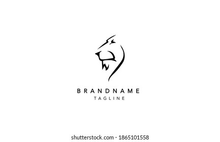Minimalist Lion Logo Hd Stock Images Shutterstock
