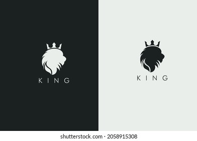 Abstract Lion logo. Modern Lion vector