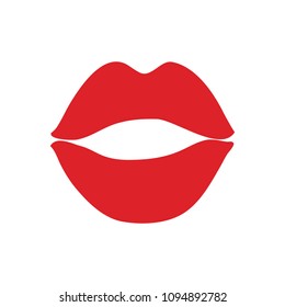 Abstract Lips, Vector Illustration