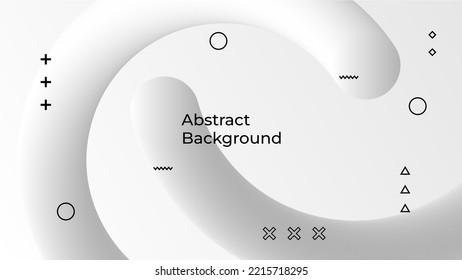 abstract liquid background with abstact geometric shape