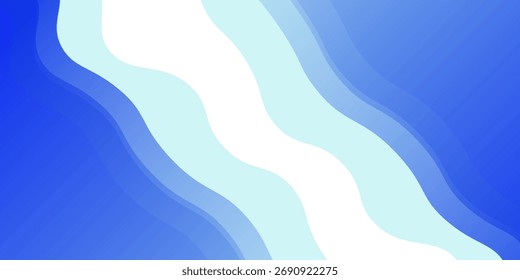 abstract liquid background with blue color, vector illustration.