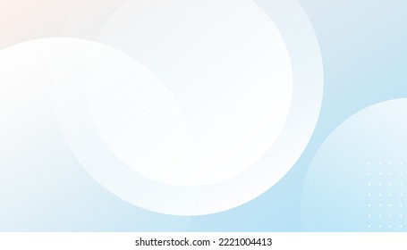 Abstract liquid background with blue gradient color. Circle Creative Wallpaper. Minimal cover template design for web. Modern abstract background with geometric shapes and lines. Eps10 Vector