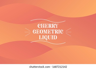 Fondo líquido abstracto con color cereza, fácil de editar y es realmente suite para imprimir en la tarjeta o en el banner, puede usarlo para sitios web como la página de inicio,
es redimensionable.
