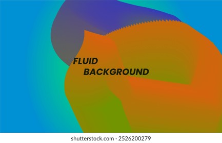 
Fundo líquido abstrato com uma combinação de azul claro, azul escuro, verde e laranja. Efeito fluido dinâmico, adequado para projetos modernos e criativos, tais como fundos web, presentations.eps 10