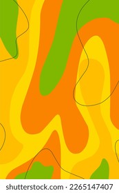 fondo líquido abstracto. Ilustración creativa de antecedentes, carteles, folletos, tarjetas y materiales de diseño
