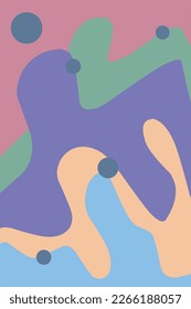 abstract liquid background. Creative illustration for backgrounds, posters, pamphlets, cards and design materials