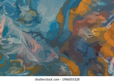 Abstract liquid background. Creative. Vector.
