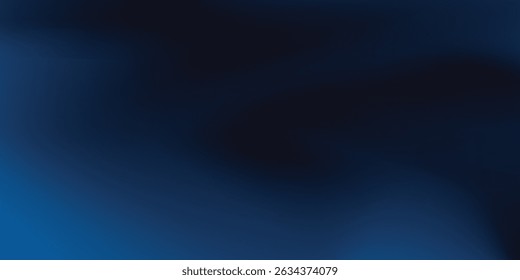 Abstract liquid background dark blue. Gradient mesh. Effect blend dark blue color. Blurred fluid colorful mix. Modern design template vector illustration