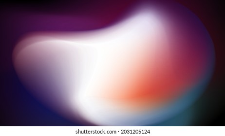 Abstract Liquid Background. Gradient Blurred Banner Template. Vector illustration