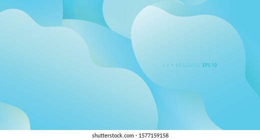 abstract liquid background with gradient color vector 