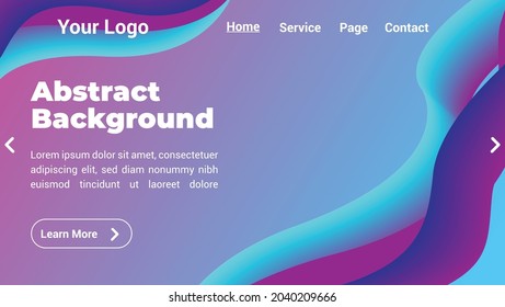 Abstract liquid background with gradient colors designed using Adobe Illustrator