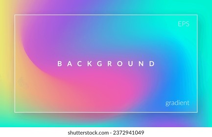 Abstract liquid background. Gradient mesh. Fluid color blend. Blurred colorful mix. Modern design template for ad banners, social media, covers, posters, brochures, flyers. EPS vector illustration