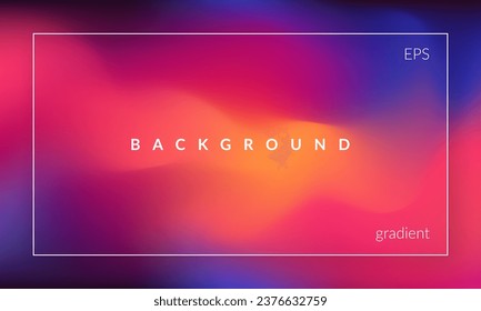 Abstract liquid background. Gradient mesh. Fluid color blend. Blurred dark colorful mix. Modern design template for ad banners, social media, covers, posters, brochures, flyers EPS vector illustration