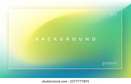 Abstract liquid background. Gradient mesh. Fluid color blend. Blurred green mix. Modern design template for ad banners, social media, covers, posters, brochures, flyers. EPS vector illustration