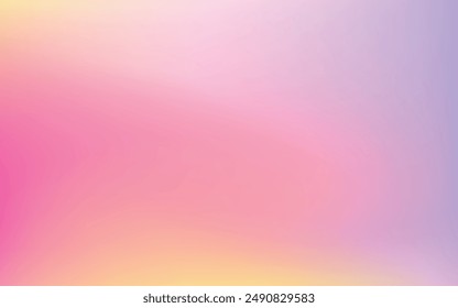Abstract liquid background. Gradient mesh. Effect bright color blend. Blurred fluid colorful mix. Modern design template for web covers, ad banners, posters, brochures vector illustration