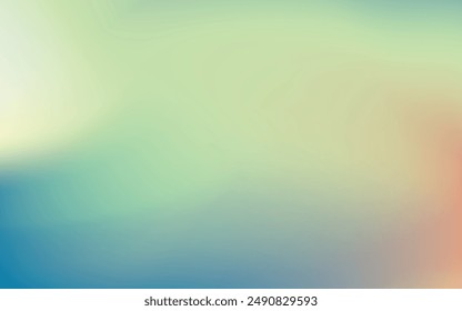 Abstract liquid background. Gradient mesh. Effect bright color blend. Blurred fluid colorful mix. Modern design template for web covers, ad banners, posters, brochures vector illustration