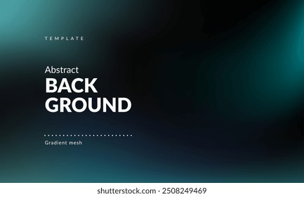 Abstract liquid background. Gradient mesh. Effect blend dark color. Blurred fluid colorful mix. Modern design template for web cover, ad banner, social media, header, presentation. Vector image EPS