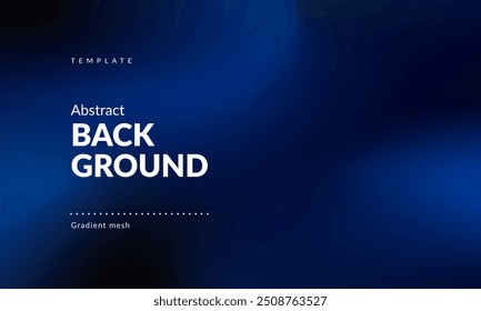 Abstract liquid background. Gradient mesh. Effect blend dark color. Blurred fluid colorful mix. Modern design template for web cover, ad banner, social media, header, presentation. Vector image EPS