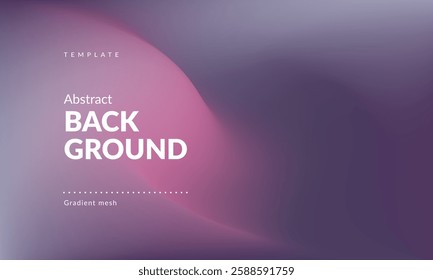 Abstract liquid background. Gradient mesh. Effect blend bright color. Blurred fluid colorful mix. Modern design template for web cover, header, ad banner, poster, brochure, flyer. EPS vector image