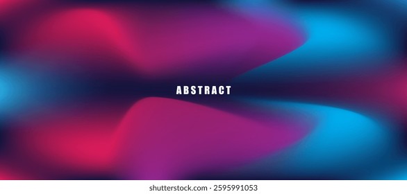 Abstract liquid background Gradient mesh. Effect bright color blend. Blurred fluid colorful mix. Modern design template for web covers, ad banners, posters, brochures, flyers. Vector image EPS