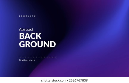 Abstract liquid background. Gradient mesh. Effect blend bright color. Blurred fluid colorful mix. Modern design template for web cover, header, ad banner, poster, brochure, flyer. EPS vector image