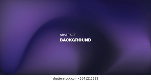 Abstract liquid background. Gradient mesh. Effect blend dark color. Blurred fluid colorful mix. Modern design template for web cover, ad banner, social media, header, presentation. Vector image EPS