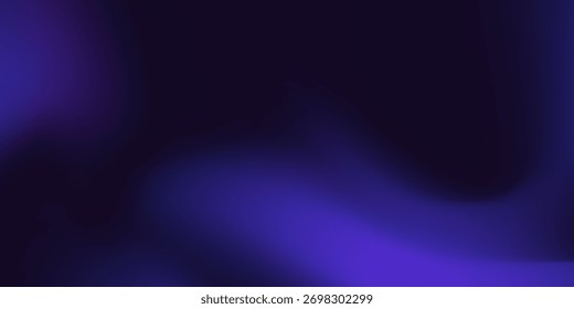 Abstract liquid background. Gradient mesh. Effect blend dark color. Modern Blurred fluid colorful mix. Modern design template for web cover, ad banner, social media, header. Vector EPS 10