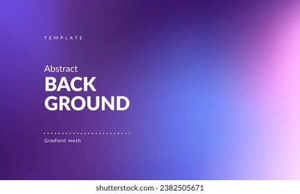 Abstract liquid background for landing pages, ad web banners, social media, covers website, headers posts. Gradient mesh. Fluid color blend. Blurred colorful mix. Modern design template. Vector EPS