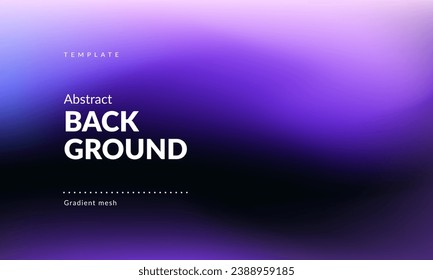 Abstract liquid background for landing pages, ad web banners, social media, covers website, headers posts. Gradient mesh. Fluid color blend. Blurred colorful mix. Modern design template. Vector EPS