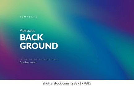 Abstract liquid background for landing pages, ad web banners, social media, covers website, headers posts. Gradient mesh. Fluid color blend. Blurred colorful mix. Modern design template. Vector EPS