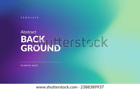 Abstract liquid background for landing pages, ad web banners, social media, covers website, headers posts. Gradient mesh. Fluid color blend. Blurred colorful mix. Modern design template. Vector EPS