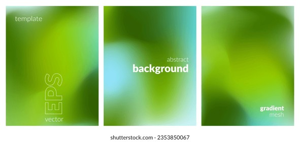 Abstract liquid background layout. Bright color blend. Blurred fluid effect. Gradient mesh. Mockup modern design template for posters, ad banners, brochures, flyers, covers, websites. EPS vector image