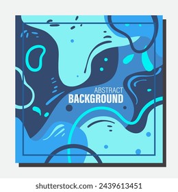 Abstract liquid background layout. Bright color blend. fluid effect. Mockup modern design template for posters, ad banners, brochures, flyers, covers, websites. EPS vector image