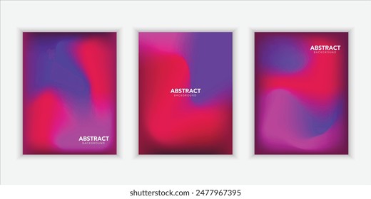 Abstract liquid background layout. Bright color blend. red fluid effect. Gradient mesh. Mockup modern design template for posters, and banners, brochures, flyers, covers, etc.