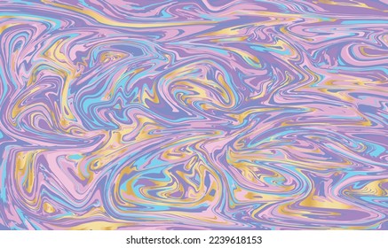 Abstract liquid  background. Marble effect texture. Paint waves and vortexes stone texture Vector illustration