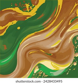 Abstract liquid background. Liquid marble pattern. Could be background, cover, banner, header for your design.