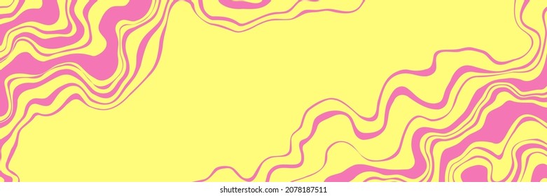 Abstract liquid background. Marble texture, natural stone, free spill of paint. Vector illustration.