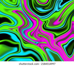 Abstract liquid background marble texture Ink ripples watercolor design