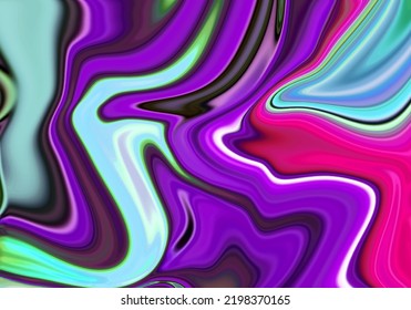 Abstract liquid background marble texture Ink ripples watercolor design	
