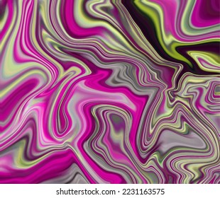 Abstract liquid background marble texture Ink ripples watercolor design	

