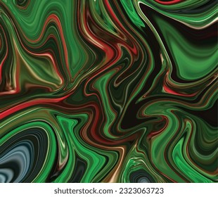 Abstract liquid background marble texture ink ripples watercolor designю