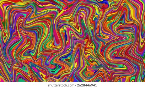 Abstract Liquid Background. Oil paint on glass. Colorful abstract wallpaper, background liquid texture image. used as wallpaper, poster and banner design.