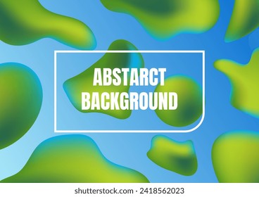 Resumen de fondo líquido con lugar para el texto. Ilustración del vector