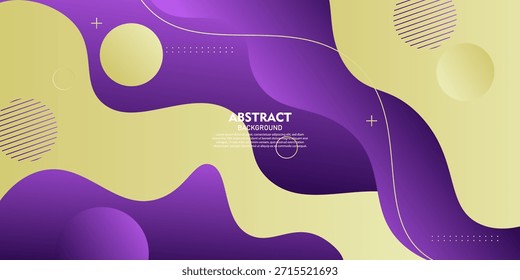 Fundo líquido abstrato com design de padrão de conceito de elemento roxo. Plano de fundo de conceito de estilo líquido. Vetor eps10