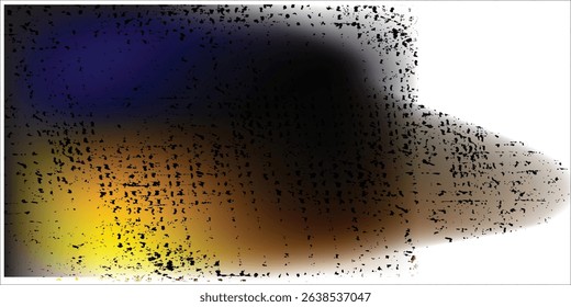 Abstract liquid background set. Broken squares. Dark color blend effect. Blurred fluid colorful blend. Modern design template for web cover, ad banner, poster, brochure, flyer. EPS vector image