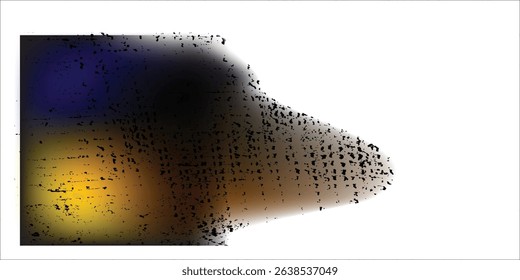 Abstract liquid background set. Broken squares. Dark color blend effect. Blurred fluid colorful blend. Modern design template for web cover, ad banner, poster, brochure, flyer. EPS vector image