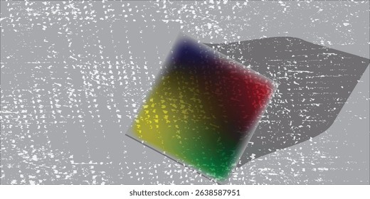 Abstract liquid background set. Broken squares. Dark color blend effect. Blurred fluid colorful blend. Modern design template for web cover, ad banner, poster, brochure, flyer. EPS vector image