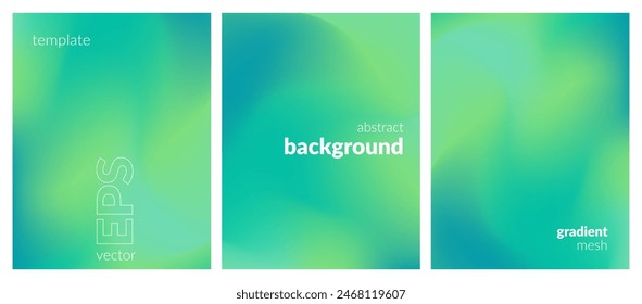 posters Gradient image set