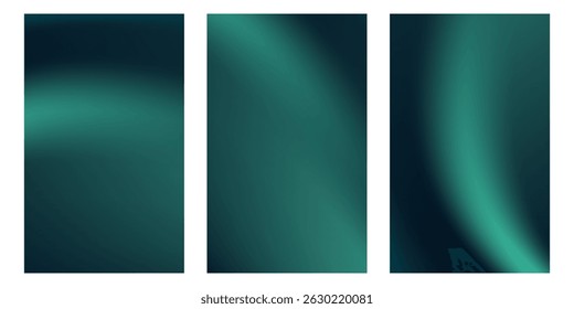 Conjunto de fondo líquido Abstractas. Malla degradada. Efecto de mezcla de color oscuro. Mezcla colorida de líquido borroso. Plantilla de diseño moderno para cubiertas de Web, Anuncios publicitarios, carteles, folletos, volantes. VECTOR IMAGEN EPS