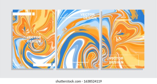 Abstract Liquid Background Splash color